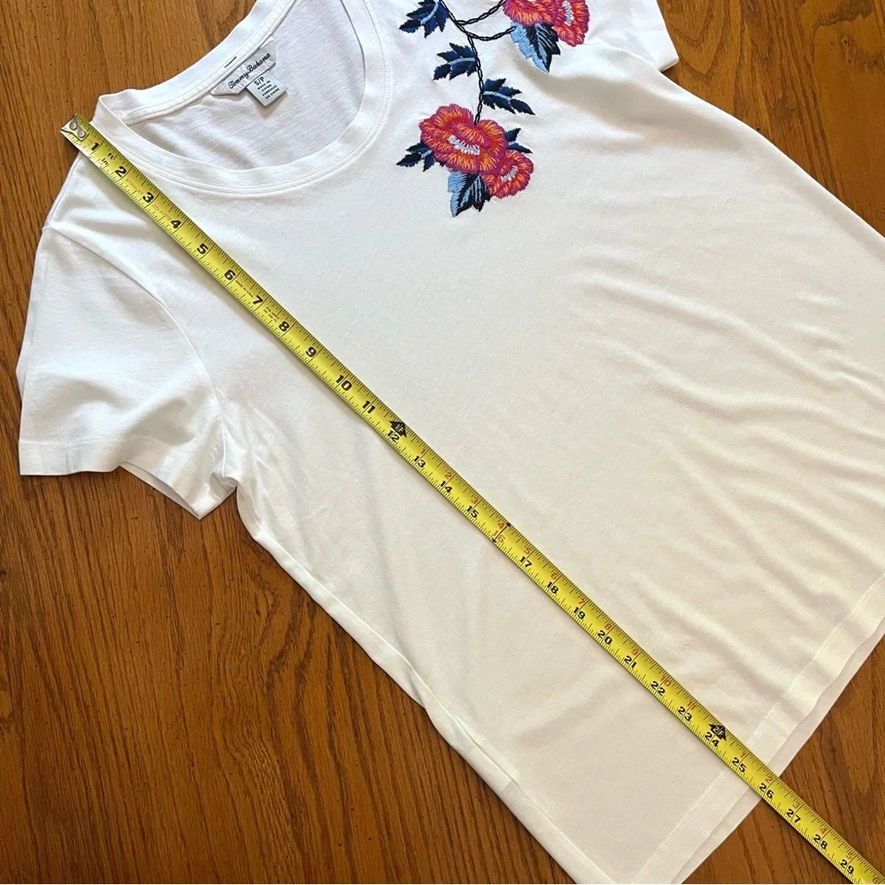 Tommy Bahama Embroidered Short Sleeve Tee M - Picture 4 of 9